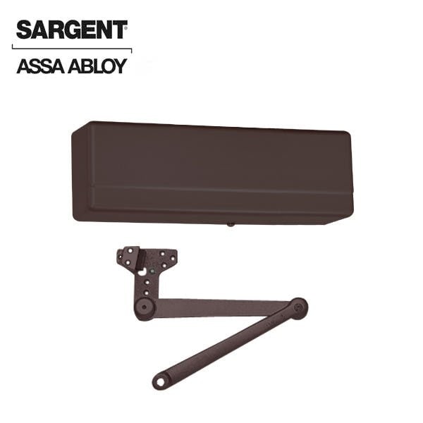 Sargent 281 Series Surface Mechanical Closer Heavy Duty Hold Open Arm with Compression Stop Dark Oxidized Sa SRG-281-CPSH-10BE - main
